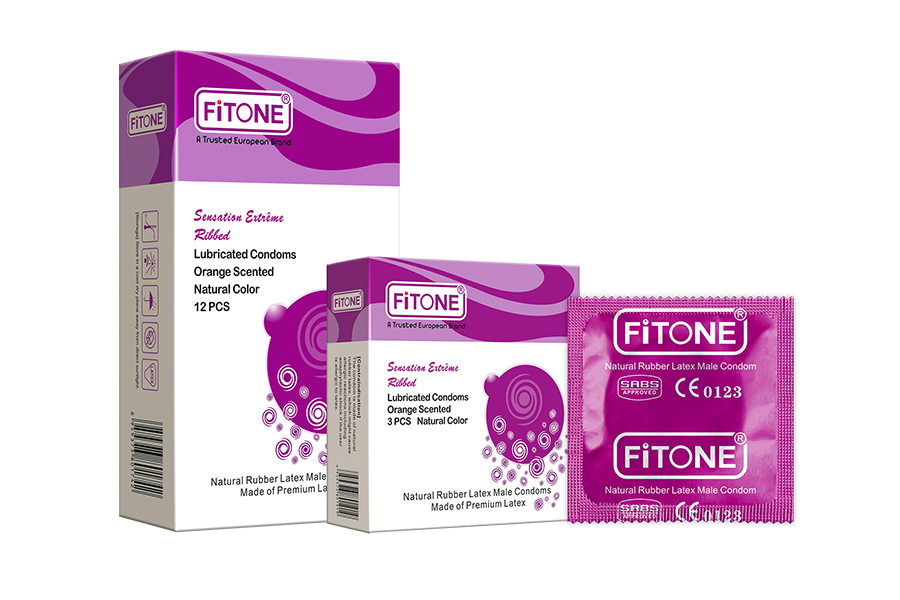 FITONE Senation Extreme prążkowane prezerwatywy